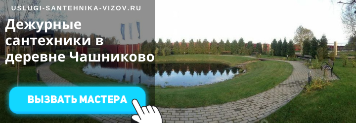Дежурный сантехник в Чашниково
