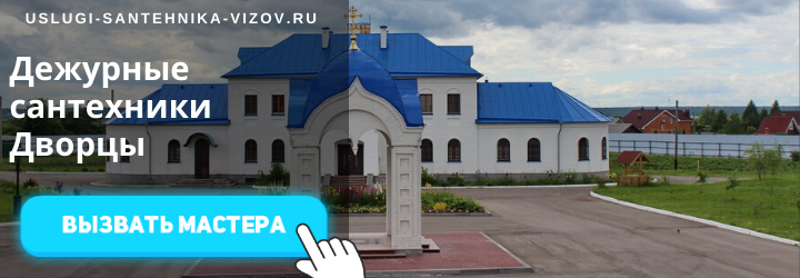 Дежурные сантехники Дворцы
