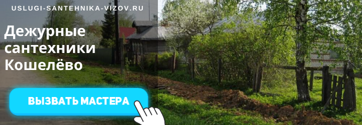 Дежурные сантехники Кошелёво