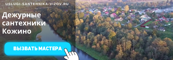 Дежурный сантехник в Кожино