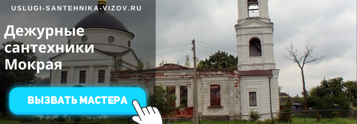 Дежурный сантехник Мокрая