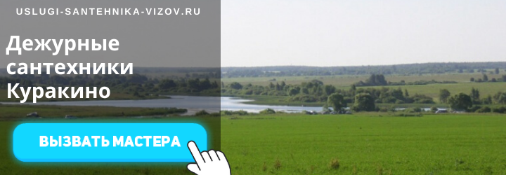 Дежурный сантехник в Куракино