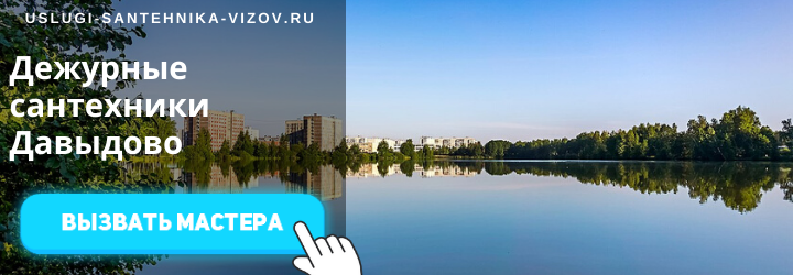 Дежурный сантехник в Давыдово