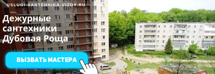 Дежурные сантехники в Дубовой Роще