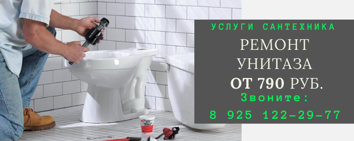 Ремонт унитаза в Боровске